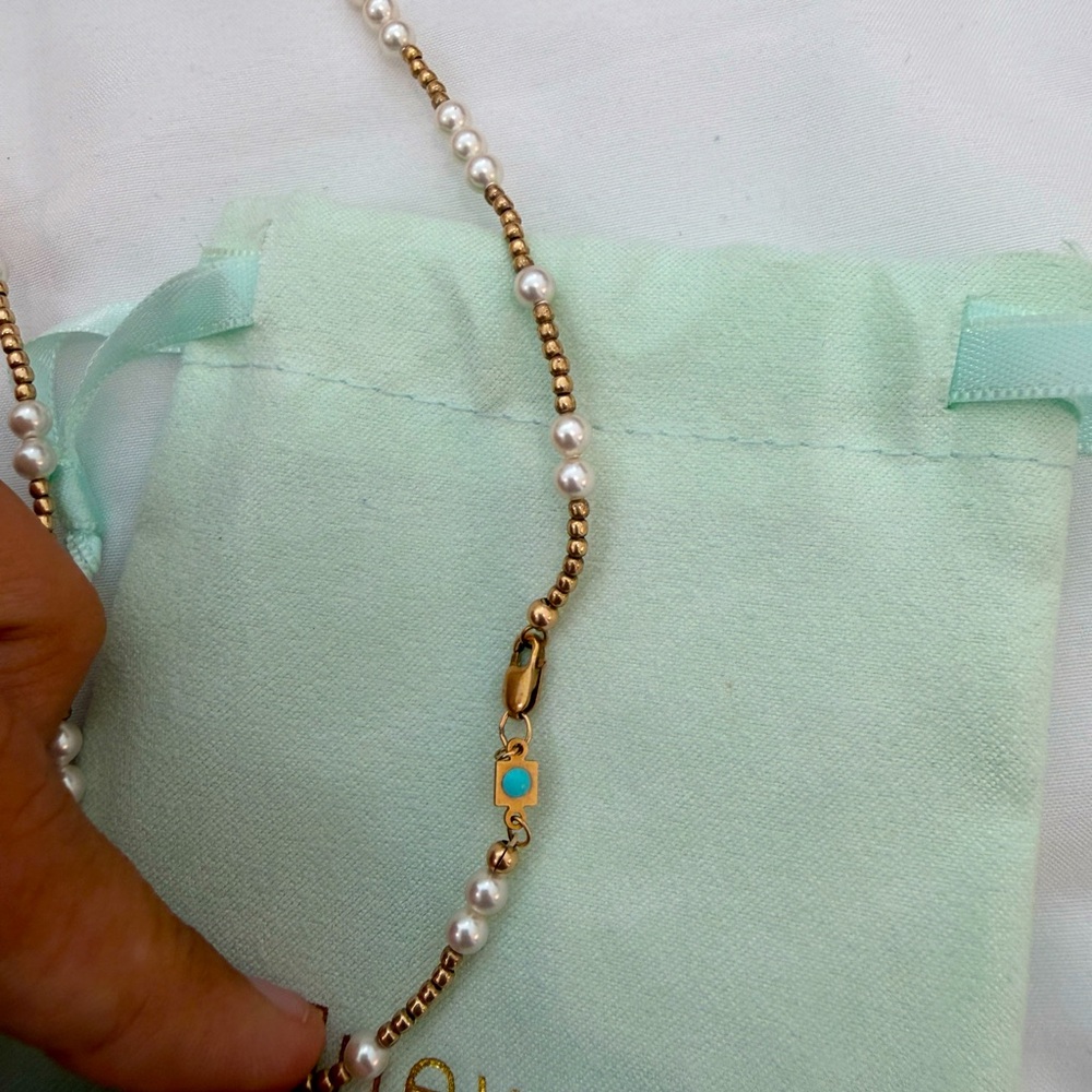 Enewton choker beaded - hope unwritten pearl 4mm 17” - Picture 4 of 5